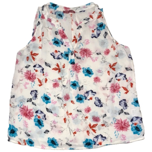 Rose & Thyme Floral Tank Top - Picture 1 of 5